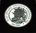 200000 zł złotych 1994 Związek Inwalidów SREBRO