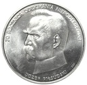 50000 zł złotych 1988 Piłsudski Niepodległość SREBRO