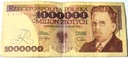 1991 1000000 zł złotych Reymont, seria C