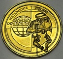 2 zł złote 1999 Wstąpienie do NATO