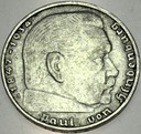 Niemcy 2 marki Reichsmark 1938 Hindenburg SREBRO
