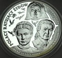 20 zł złotych 2009 Polacy Ratujący Żydów Sendlerowa Getter Kossak SREBRO