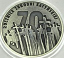 10 zł złotych 2010 Katyń 70 rocznica Zbrodni Katyńskiej SREBRO
