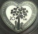 10 zł złotych 2012 20 lat WOŚP SERCE SREBRO