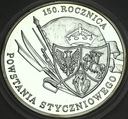 10 zł złotych 2013 Powstanie Styczniowe SREBRO bez blistra