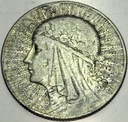 5 zł złotych 1934 Głowa kobiety Polonia SREBRO