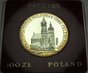 PRÓBA 100 zł 1981 Kościół Mariacki w Krakowie SREBRO