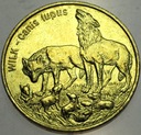 2 zł złote 1999 Wilk Wilki
