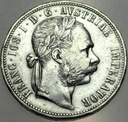Austria 1 Floren 1879 Franciszek Józef SREBRO