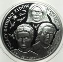 20 zł 2009 Polacy Ratujący Żydów Sendlerowa Getter Kossak SREBRO
