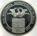 200000 zł złotych 1991 Konstytucja 3 Maja SREBRO