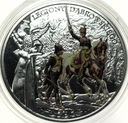 Drogi do Niepodległości Legiony Dąbrowskiego 1797 Mennica SREBRO tampondruk