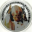 medal 2011 Jan Paweł II Numizmat beatyfikacyjny Życie jest wieczne SREBRO