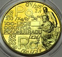 2 zł złote 1998 Skłodowska Polon i Rad