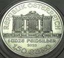 Austria 1,5 Euro 2009 Filharmonicy uncja 1 oz SREBRO