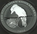 Australia 1 dolar 2008 Kookaburra Kukabura uncja 1 oz SREBRO