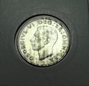 Anglia UK 2 szylingi shillings 1946 Jerzy VI George VI SREBRO