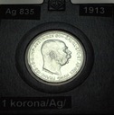Austria 1 korona 1913 Franciszek Józef SREBRO