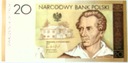 2009 20 zł złotych Juliusz Słowacki
