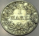 Niemcy 1 marka 1904 A SREBRO
