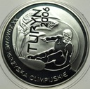 10 zł złotych 2006 Turyn Igrzyska Olimpiada Snowboard SREBRO