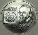 10 zł złotych 2001 Michał Siedlecki SREBRO