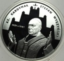 10 zł złotych 2001 Kardynał Stefan Wyszyński SREBRO