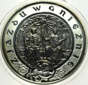10 zł złotych 2000 GNIEZNO 1000-lecie Zjazdu w Gnieźnie SREBRO