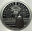 10 zł złotych 2002 Jan Paweł II Pontifex Maximus SREBRO
