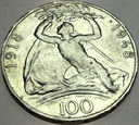 Czechosłowacja 100 koron 1948 Niepodległość SREBRO