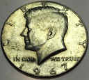 USA 1/2 Dolara 1967 Half Dollar Liberty JFK John F Kennedy SREBRO