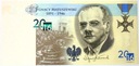 PWPW Banknot testowy Ignacy Matuszewski 2016