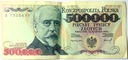 500000 zł złotych 1993 Sienkiewicz seria B (1)