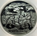 20 zł złotych 2001 Kopalnia Soli w Wieliczce SREBRO cyrkonia osobno