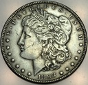 USA 1 dolar Morgan Dollar 1893 Filadelfia SREBRO