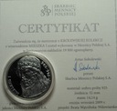medal 2009 Kolekcja Królewska Mieszko I MENNICA SREBRO