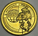 2 zł złote 1999 Wstąpienie do NATO