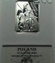 10 zł złotych 2006 Jeździec Piastowski SREBRO PR 70