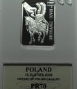 10 zł złotych 2009 Husarz XVII wiek PR 70