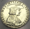 Austria 50 szylingów schilling 1969 Maksymilian I SREBRO