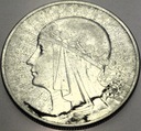 10 zł złotych 1932 Głowa Kobiety Polonia SREBRO