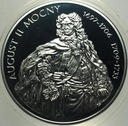 10 zł złotych 2005 August II Mocny PÓŁPOSTAĆ SREBRO