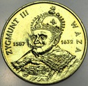 2 zł złote 1998 Zygmunt III Waza