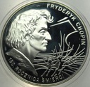 10 zł złotych 1999 Fryderyk Chopin Szopen SREBRO
