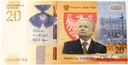 20 zł złotych 2021 Lech Kaczyński banknot kolekcjonerski