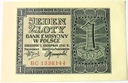 1941 1 zł Jeden Złoty, seria BC