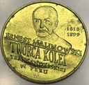 2 zł złote 1999 Ernest Malinowski Peru