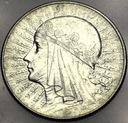 5 zł złotych 1933 Głowa Kobiety Polonia SREBRO