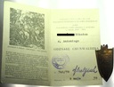 Odznaka Grunwaldzka Grunwald Berlin 1410 1945 + legitymacja