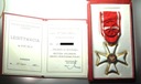 Order Odrodzenia Polski Polonia Restituta Krzyż Oficerski + legitymacja